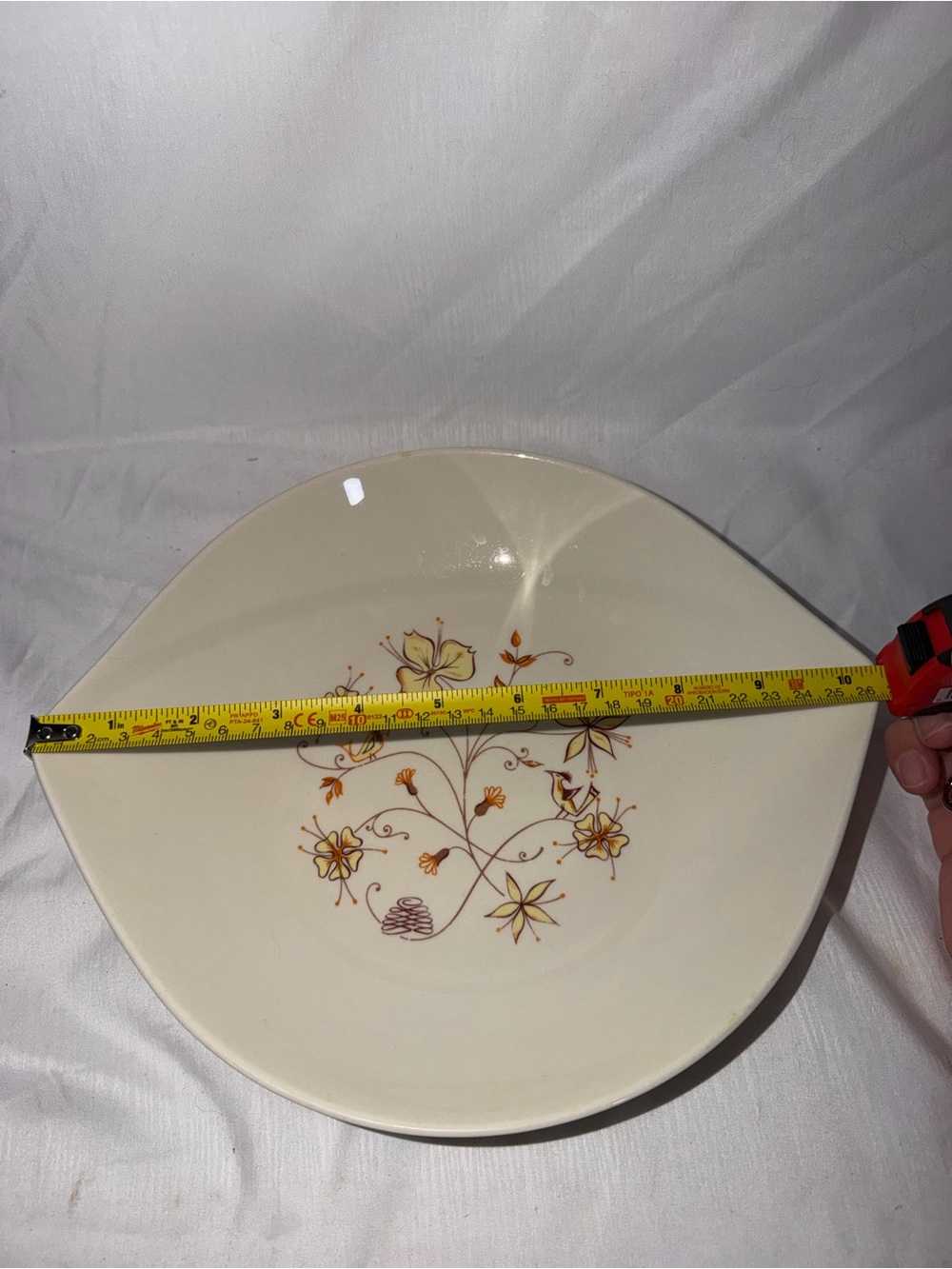 Taylorton American Fine China Happy Fall Serving Bowl - Picture 5 of 8